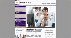 Desktop Screenshot of hirequalitysolutions.com